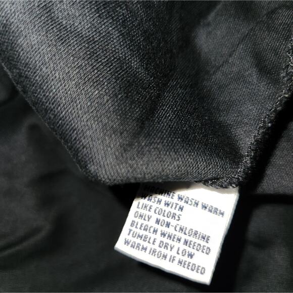 POLO GOLF RALPH LAUREN Black Mens Long Sleeve Polo Pima Cotton Size XL‎ - Picture 9 of 10